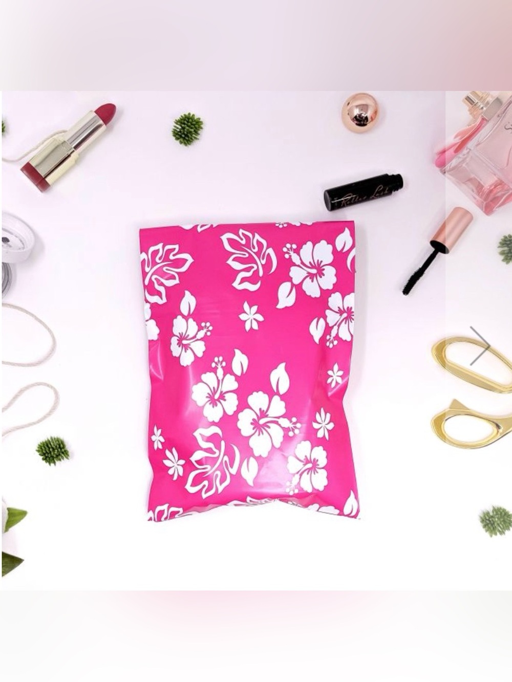 30  6” x 9” Pink Aloha Poly Mailers New With Tags
